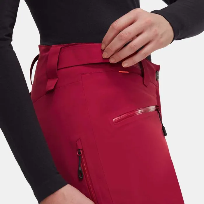 Pants and Shorts Women Mammut Stoney HS Thermo Pants Blood Red Pants and Shorts Women Mammut Stoney HS Thermo Pants Blood Red