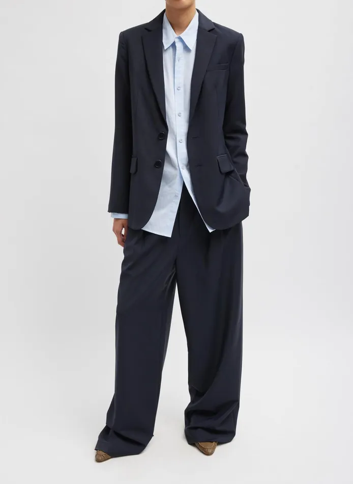 Pants and Shorts Women Tibi Tropical Wool Stella Pant