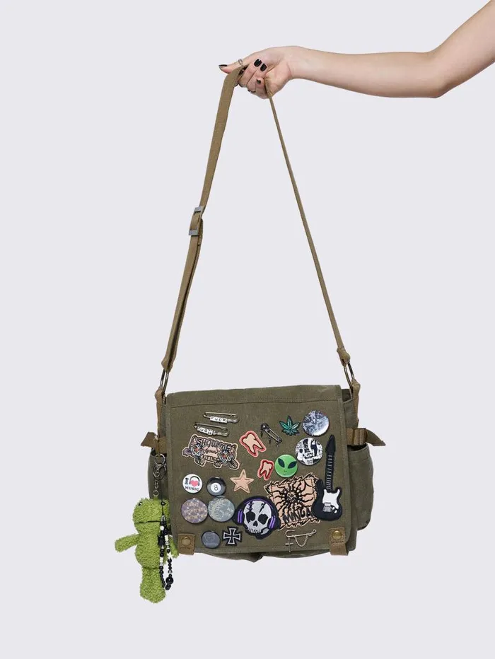 Patch Me Up Messenger Bag Women Minga London Bags