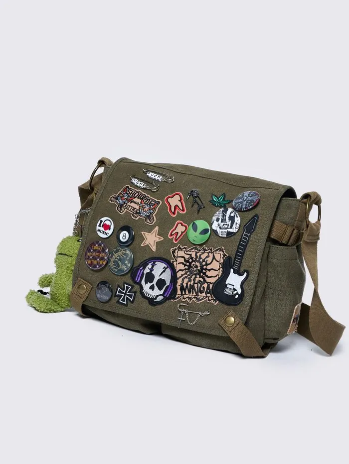 Patch Me Up Messenger Bag Women Minga London Bags