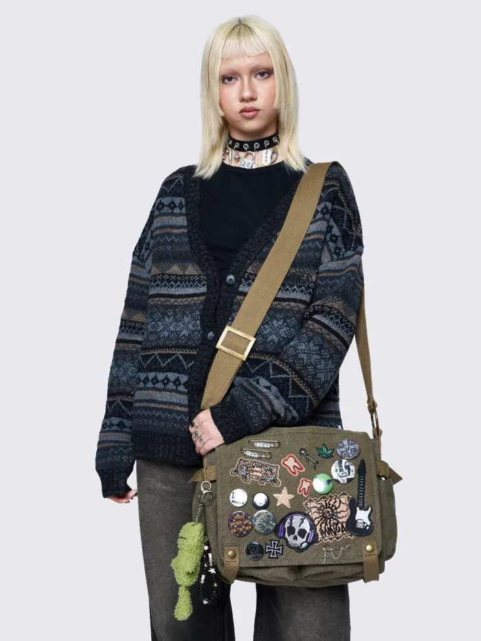 Patch Me Up Messenger Bag Women Minga London Bags