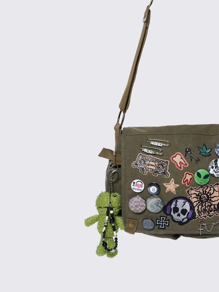 Patch Me Up Messenger Bag Women Minga London Bags
