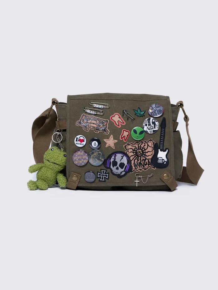 Patch Me Up Messenger Bag Women Minga London Bags