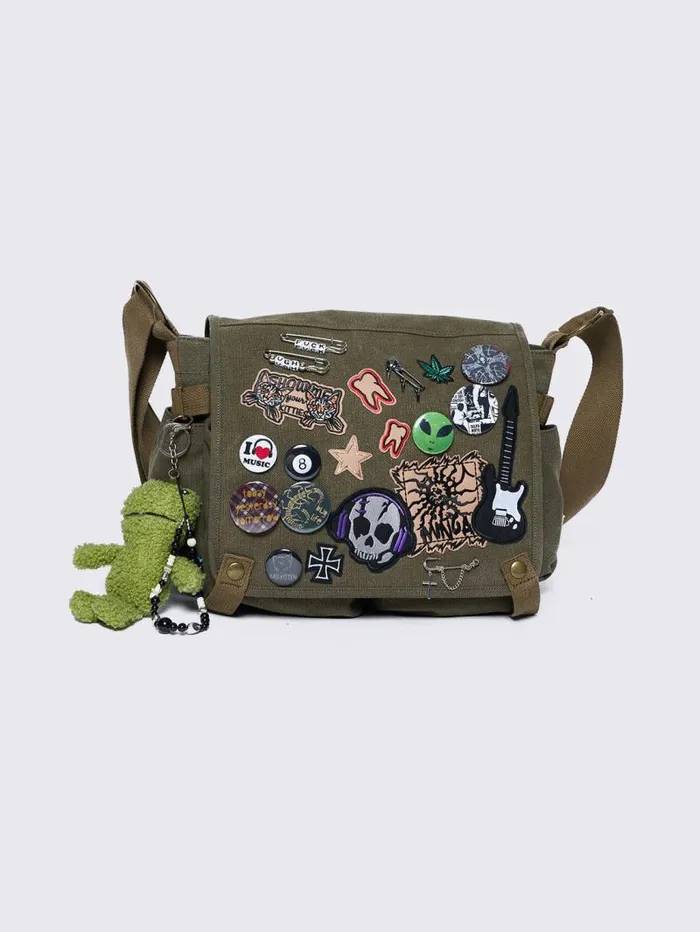 Patch Me Up Messenger Bag Women Minga London Bags