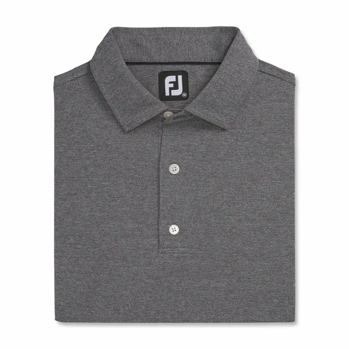 Performance Stretch Pique Solid Self Collar Shirts FootJoy Men