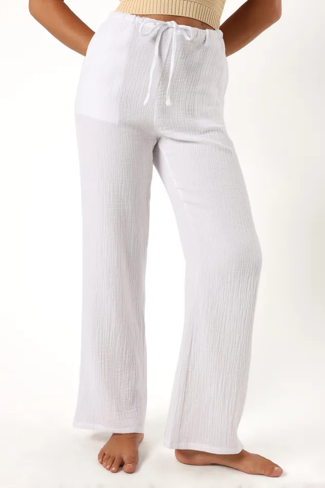 petalandpup Irene Pant 8211 White White Women Pants
