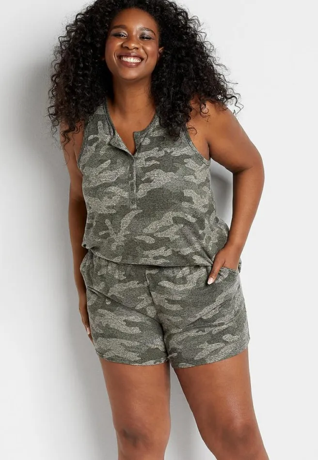 Plus Size Cozy Super Soft 5In Short Women Maurices Plus Bottoms