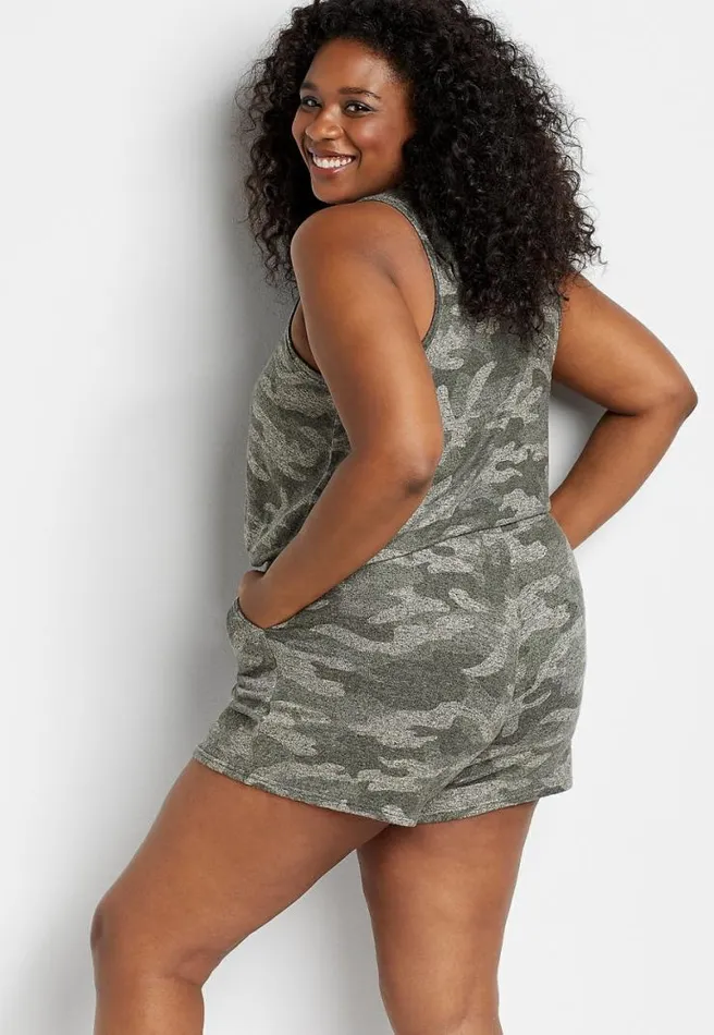 Plus Size Cozy Super Soft 5In Short Women Maurices Plus Bottoms