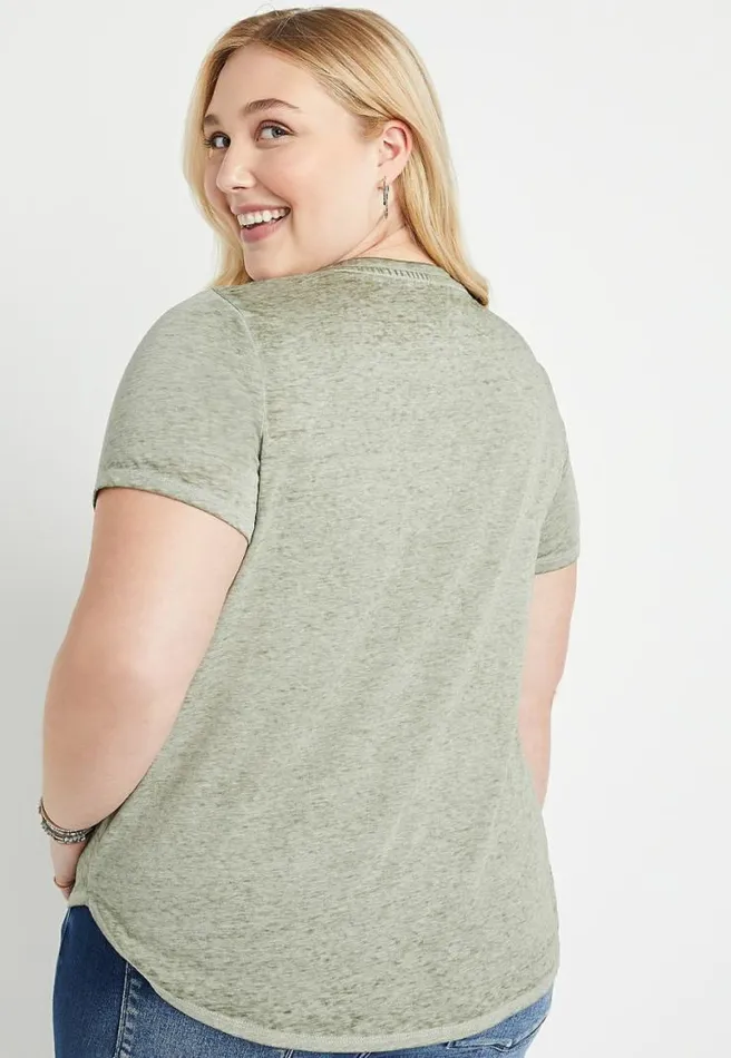 Plus Size Green The Lion King Graphic Tee Women Maurices Plus Tops