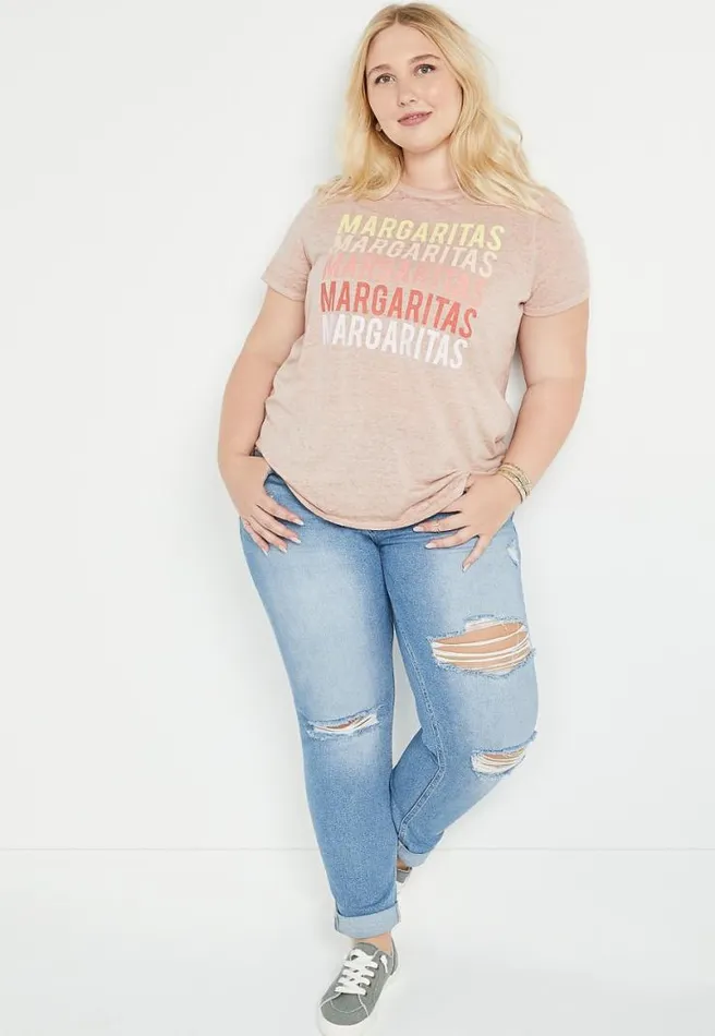 Plus Size Margaritas Graphic Tee Women Maurices Plus Tops
