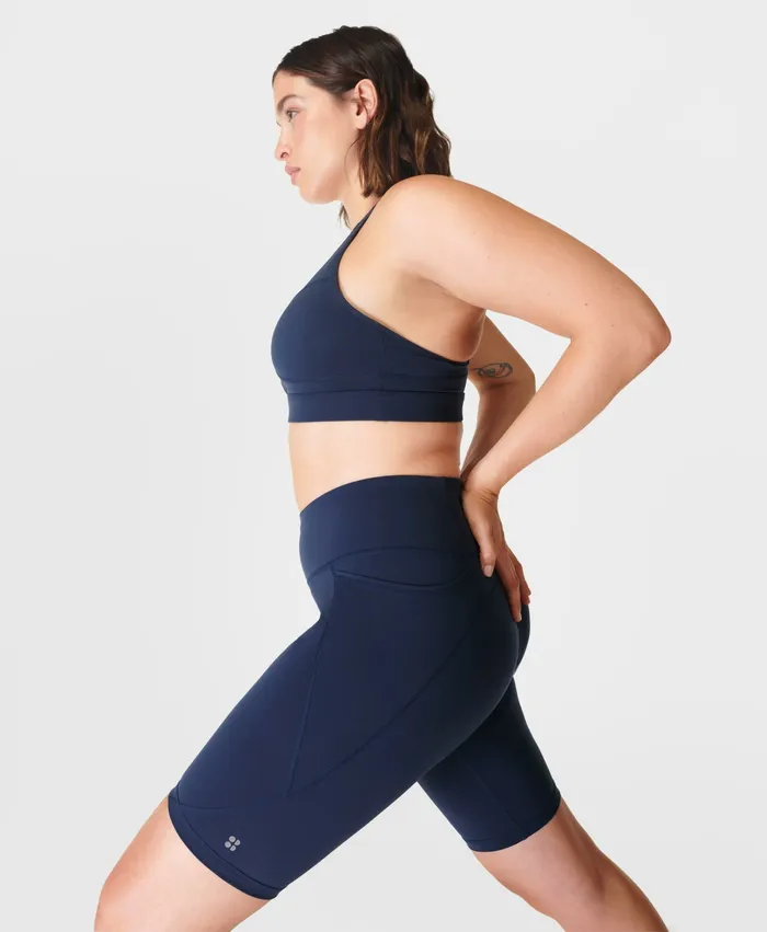 Power 98243 Cycling Shorts Navy Blue Women Shorts Skirts Sweaty Betty