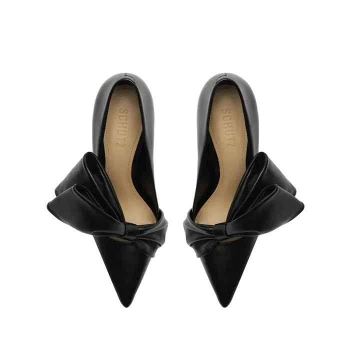 Pumps Judy Nappa Leather Pump Black Schutz Shoes Pumps