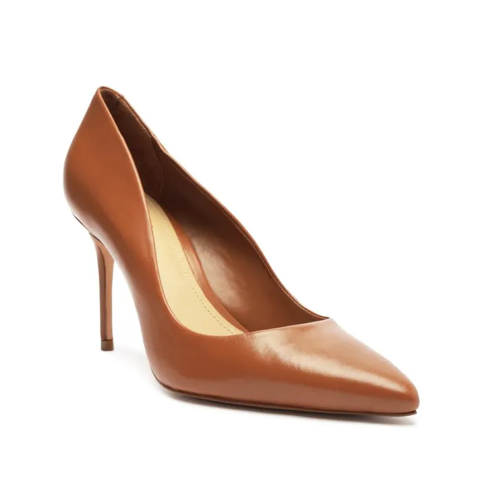 Pumps Lou Lo Nappa Leather Pump Honey Peach Schutz Shoes Pumps