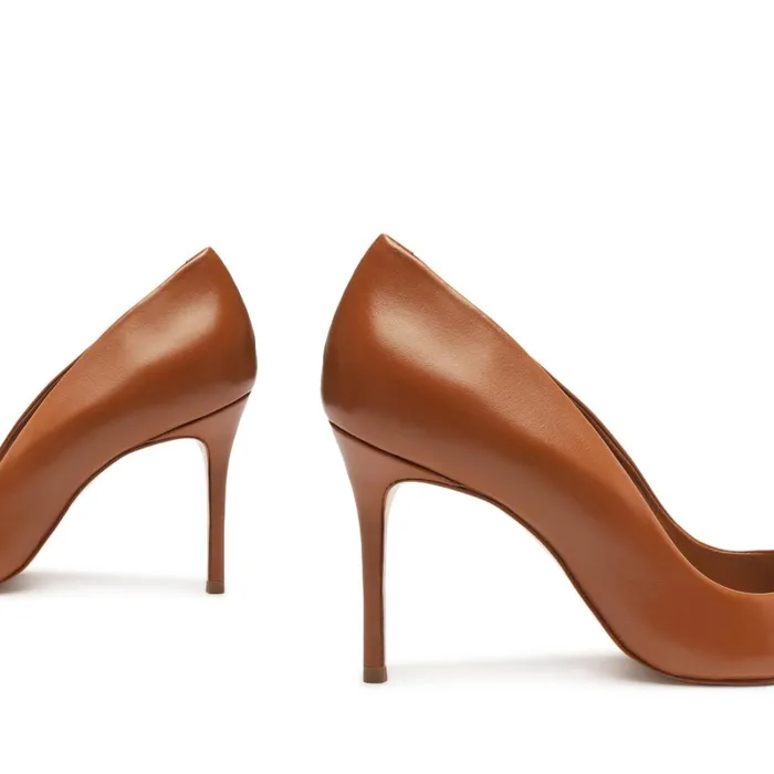 Pumps Lou Lo Nappa Leather Pump Honey Peach Schutz Shoes Pumps