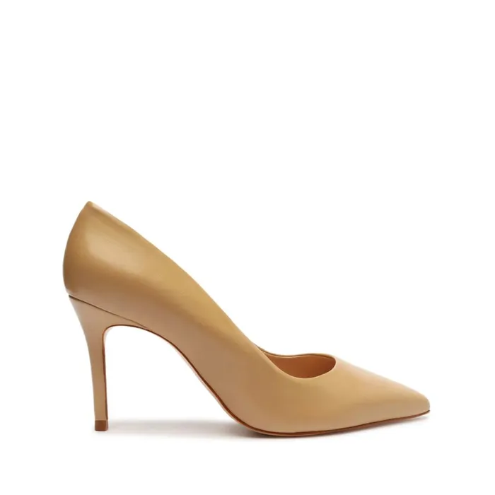 Pumps Lou Lo Nappa Leather Pump Light Beige Schutz Shoes Pumps