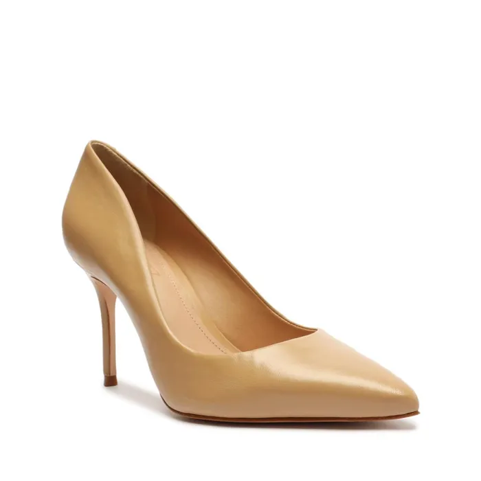 Pumps Lou Lo Nappa Leather Pump Light Beige Schutz Shoes Pumps Pumps Lou Lo Nappa Leather Pump Light Beige Schutz Shoes Pumps
