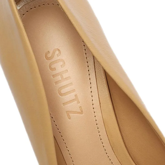 Pumps Lou Lo Nappa Leather Pump Light Beige Schutz Shoes Pumps Pumps Lou Lo Nappa Leather Pump Light Beige Schutz Shoes Pumps