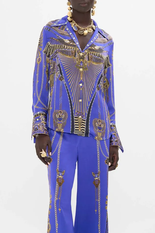 PYJAMA SHIRT MY FAIR PHARAOH My Fair Pharaoh Womens Camilla Blouses and Shirts