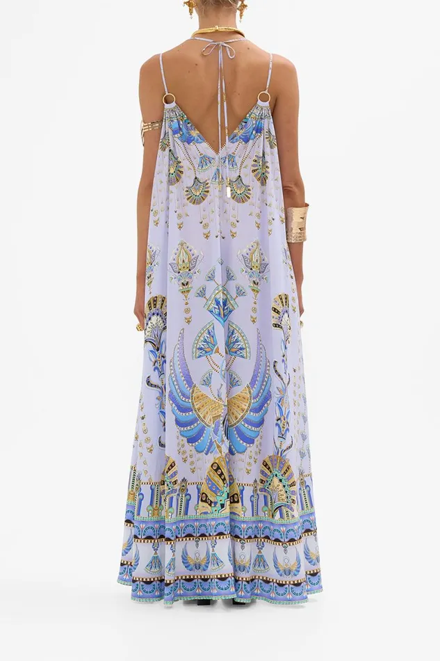 RING DETAIL STRAP DRESS UNDER SCARAB SKIES Under Scarab Skies Womens Camilla Dresses