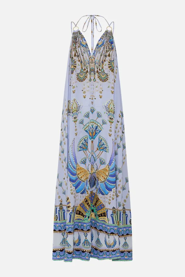 RING DETAIL STRAP DRESS UNDER SCARAB SKIES Under Scarab Skies Womens Camilla Dresses