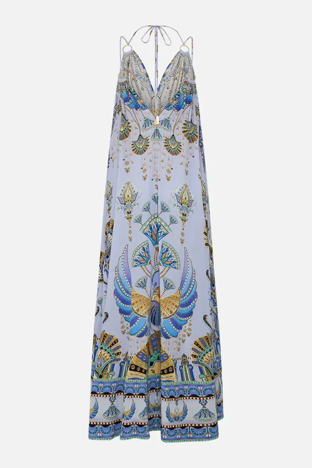 RING DETAIL STRAP DRESS UNDER SCARAB SKIES Under Scarab Skies Womens Camilla Dresses