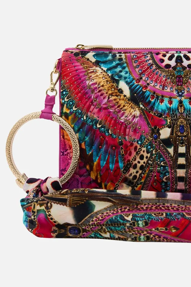 RING SCARF CLUTCH SAHARA SUPERNATURAL Sahara Supernatural WomensMens Camilla Clutches