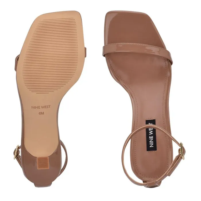 Ripe Heeled Sandals Clay Patent Women Nine West Sandals Ripe Heeled Sandals Clay Patent Women Nine West Sandals