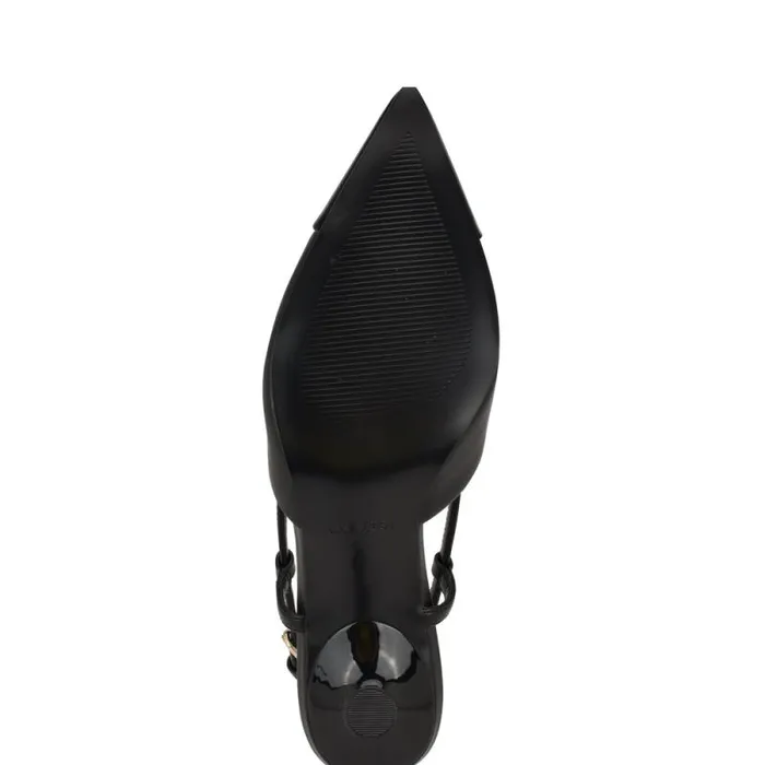 Rizzy Cap Toe Slingbacks Blackblack Women Nine West Heels Rizzy Cap Toe Slingbacks Blackblack Women Nine West Heels
