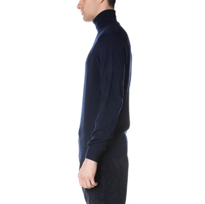 Robe Giovani Deiron Turtleneck 8211 Navy Navy Men Kappa Knitwear