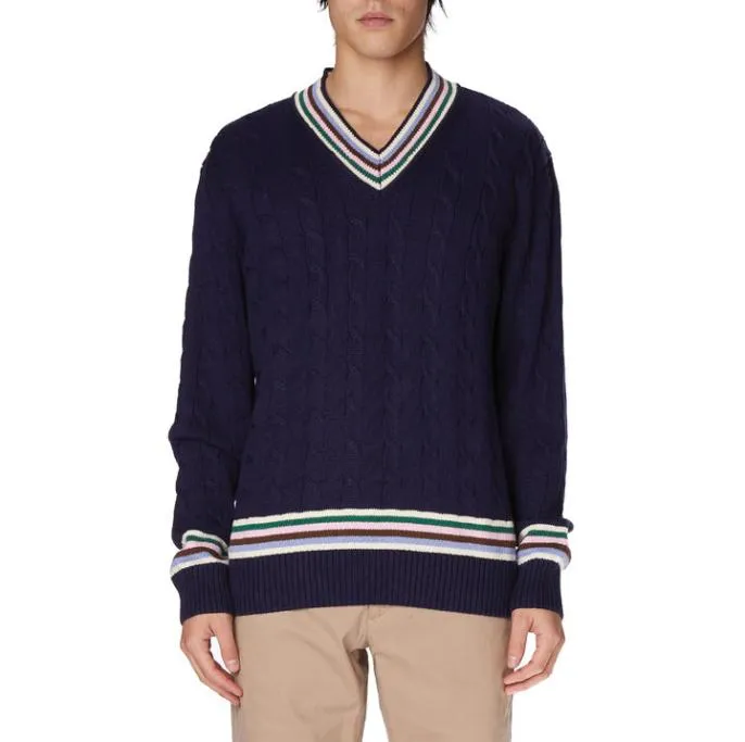 Robe Giovani Nunki Sweater 8211 Navy Navy Men Kappa Knitwear