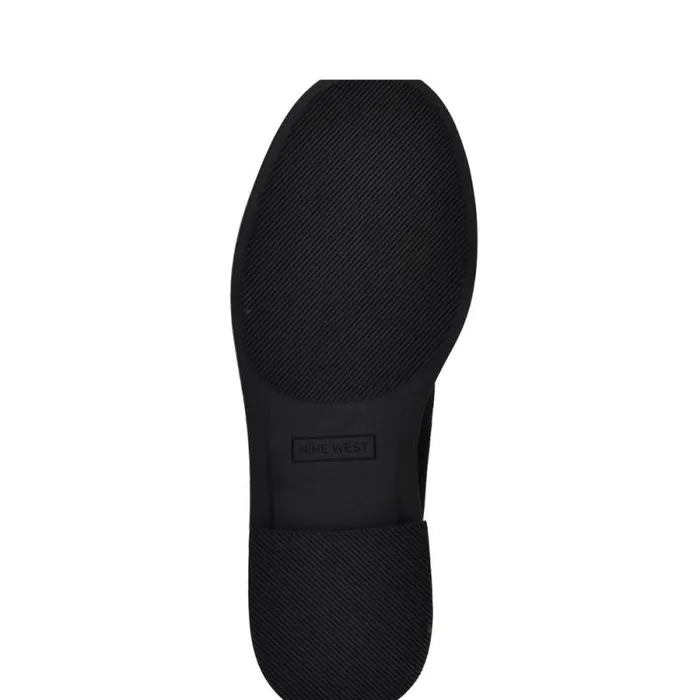 Roker Casual Loafers Black Suede Women Nine West Flats Roker Casual Loafers Black Suede Women Nine West Flats