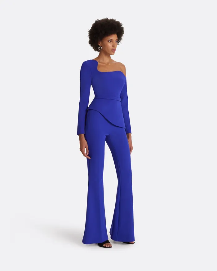 Safiyaa Icons Women Aime Azure Blue Top Azure Blue