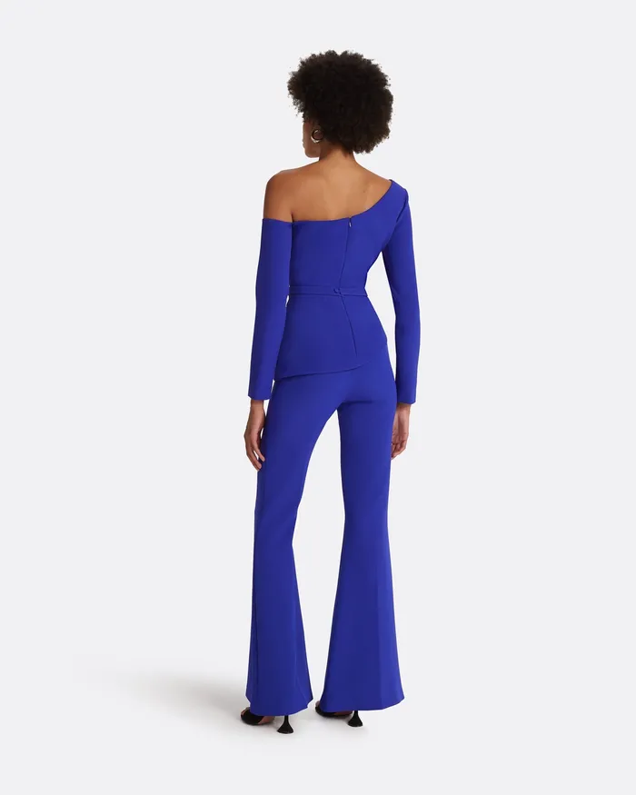 Safiyaa Icons Women Aime Azure Blue Top Azure Blue