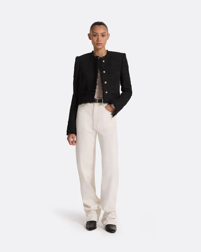 Safiyaa Jackets and Coats Women Amelia Black Jacket Black