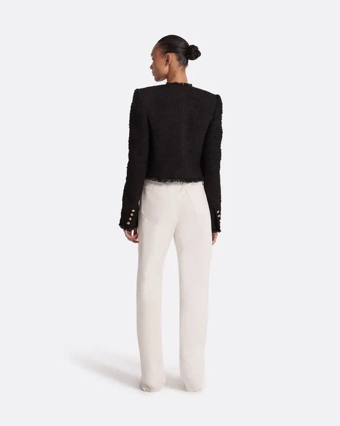 Safiyaa Jackets and Coats Women Amelia Black Jacket Black