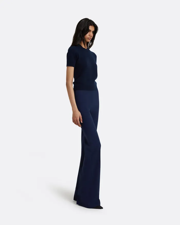 Safiyaa Zade Maritime Knit Top Maritime Blue Women Tops