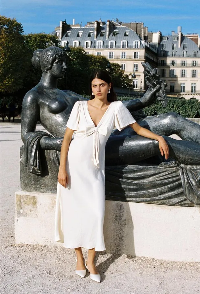 Sale Brunello Dress Ivory Women Ciao Lucia Long Dresses