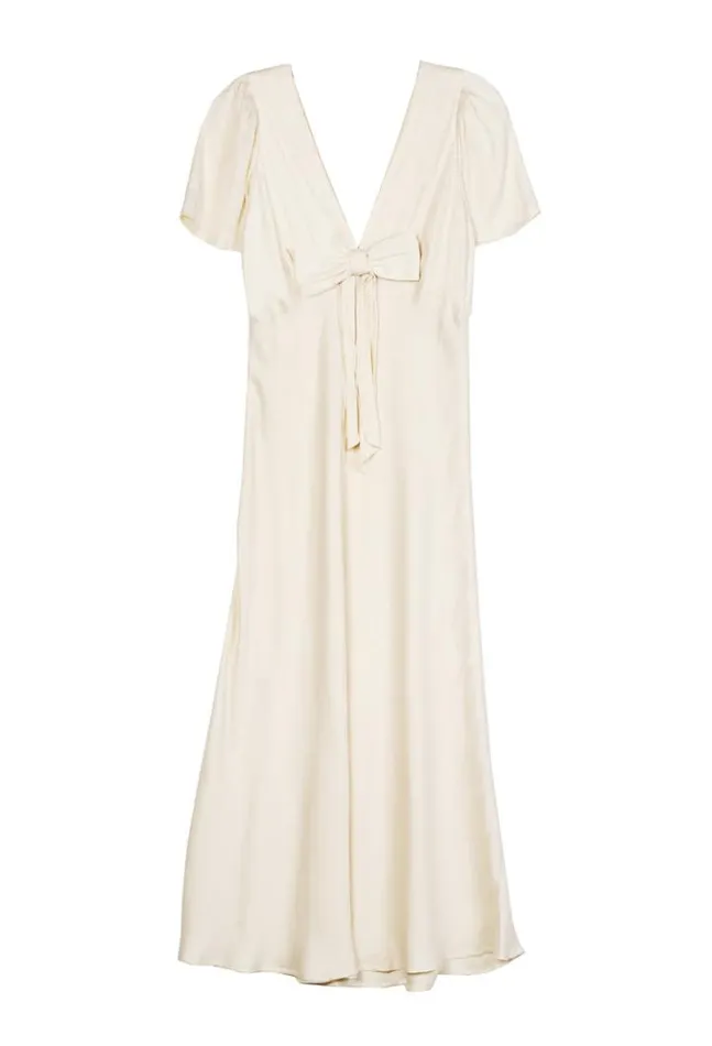 Sale Brunello Dress Ivory Women Ciao Lucia Long Dresses