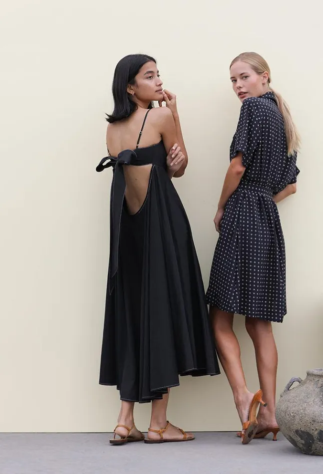 Sale Deia Dress Black Women Ciao Lucia Black Dresses