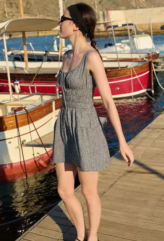 Sale Gianluca Dress Check Women Ciao Lucia Mini Dresses