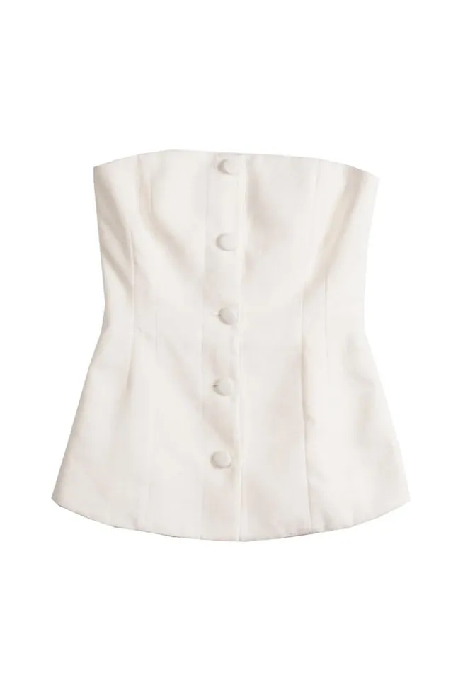 Sale Ottavia Top White Women Ciao Lucia Sleeveless Tops