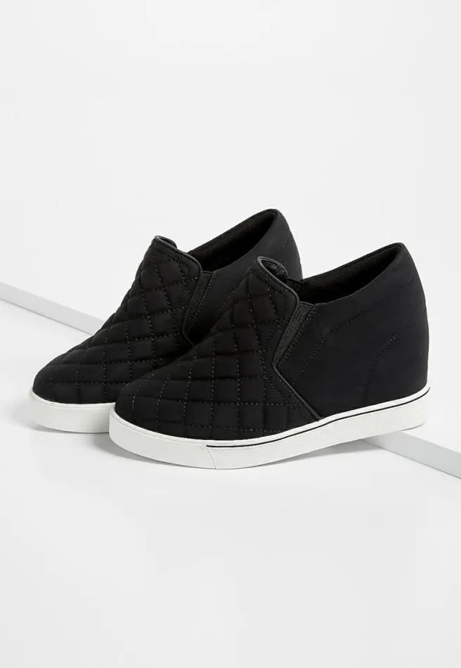 Sammie Quilted Sneaker Wedge Women Maurices Flats and Sneakers