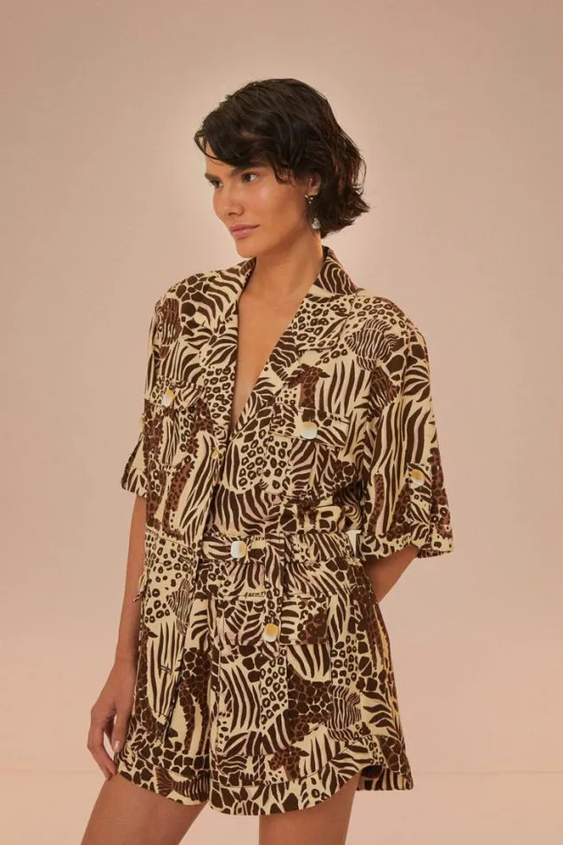 Sand Safari Shorts Women FARM Rio Shorts