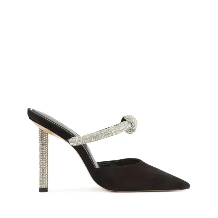 SandalsPumps Pearl Glam Pin Heel Pump Black Schutz Shoes Pumps
