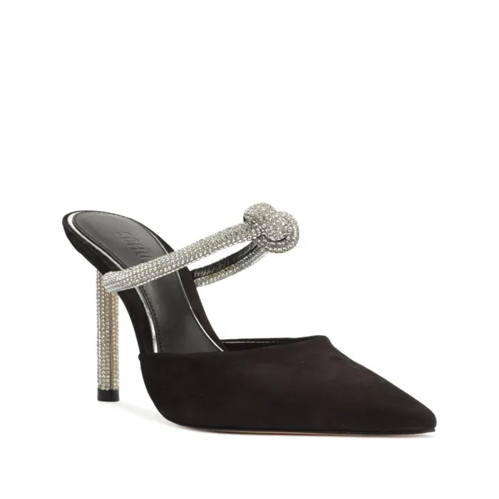SandalsPumps Pearl Glam Pin Heel Pump Black Schutz Shoes Pumps