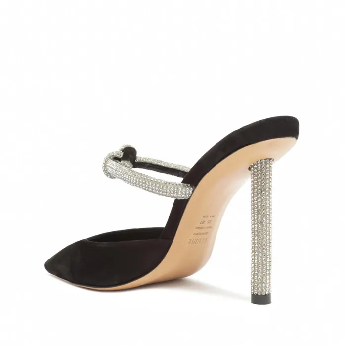 SandalsPumps Pearl Glam Pin Heel Pump Black Schutz Shoes Pumps