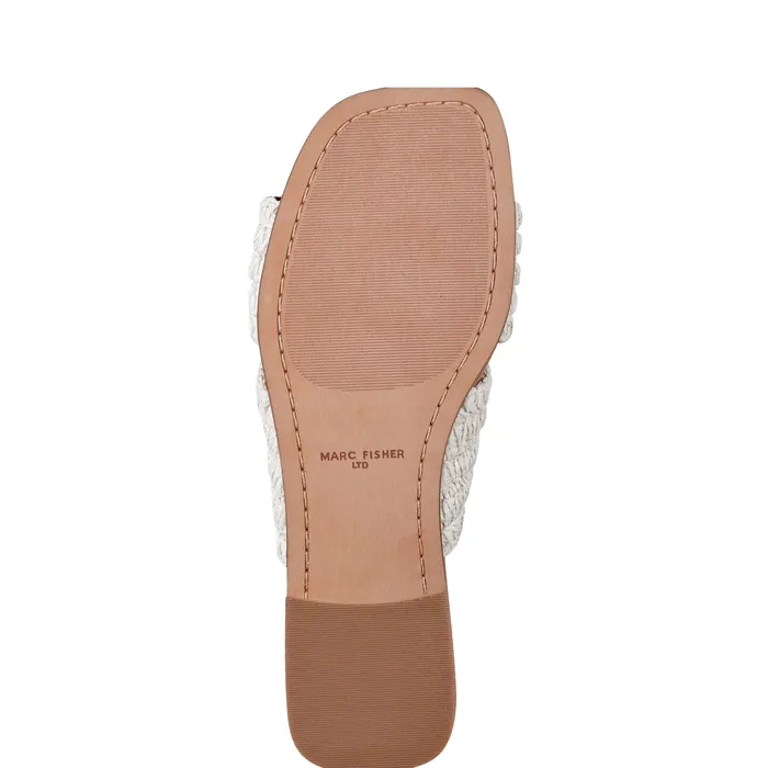 Sandals Women Narda Flat Sandal White Marc Fisher