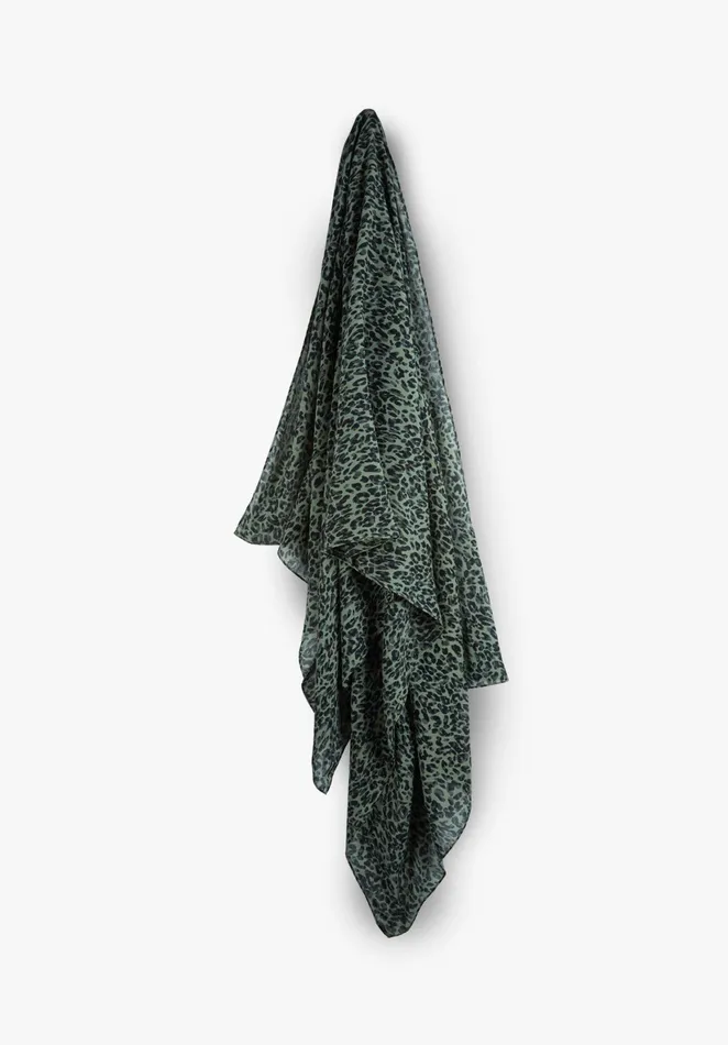 Scarves Women Hush Lombok Leopard Scarf Khaki Leopard