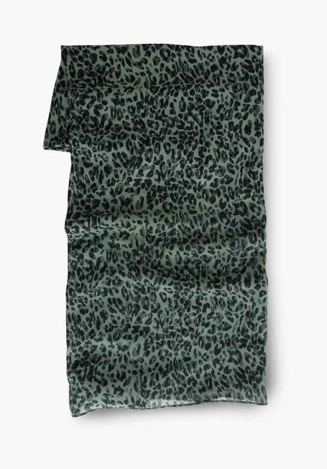 Scarves Women Hush Lombok Leopard Scarf Khaki Leopard