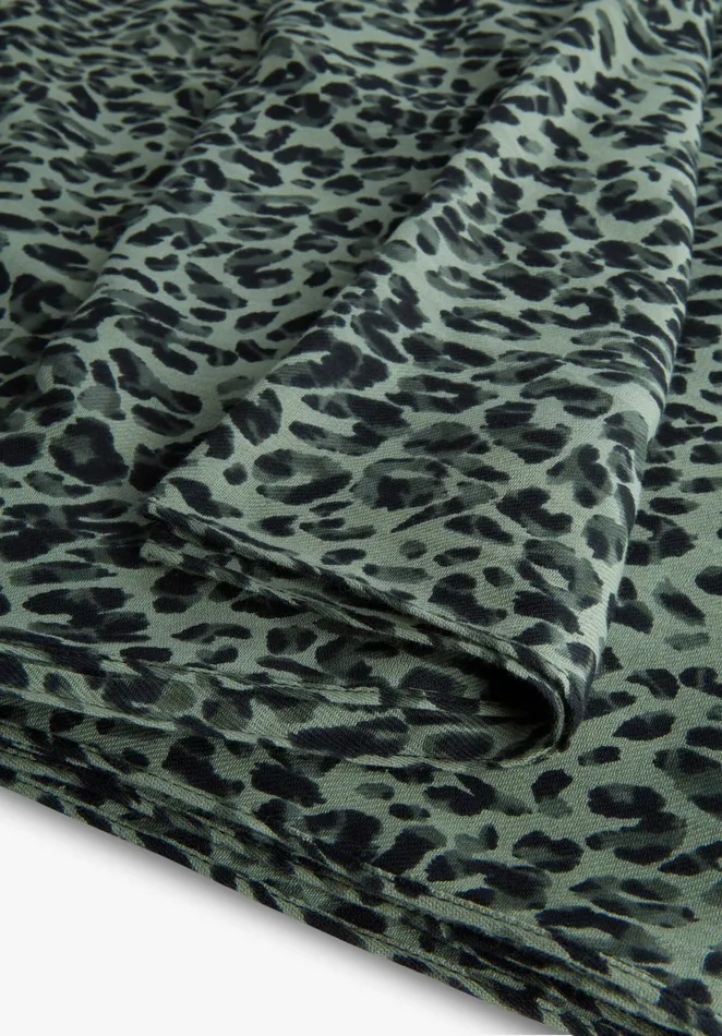 Scarves Women Hush Lombok Leopard Scarf Khaki Leopard